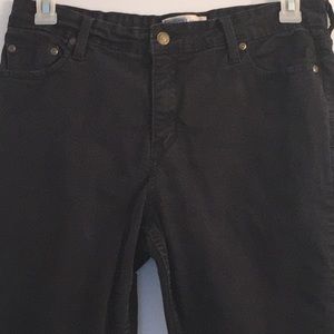 Levis Black Denim Bootcut Jeans Misses 14 M